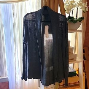 CALVIN KLEIN Gray Cardigan XL